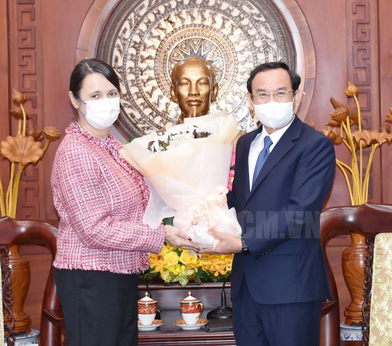 Ho Chi Minh City’s leader appreciates cooperative relationship with France